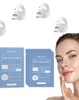 Bio-Collagen Mask, anti Wrinkle Mask, Bio-Collagen Deep Mask, Skinquee Collagen Mask, Bio Collagen Face Mask ，Korean Deep Hydrating and Firming Overnight Hydrogel Mask(4Pcs/Box)