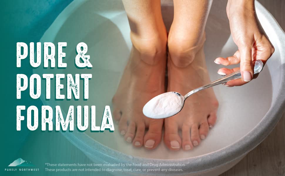 Tea Tree &amp; Peppermint Foot Soak – Natural Epsom Salt Remedy for Tired Feet &amp; Odor Control (1 lb)