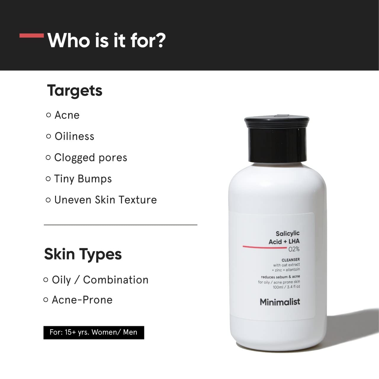 2% Salicylic Acid Face Wash for Oily