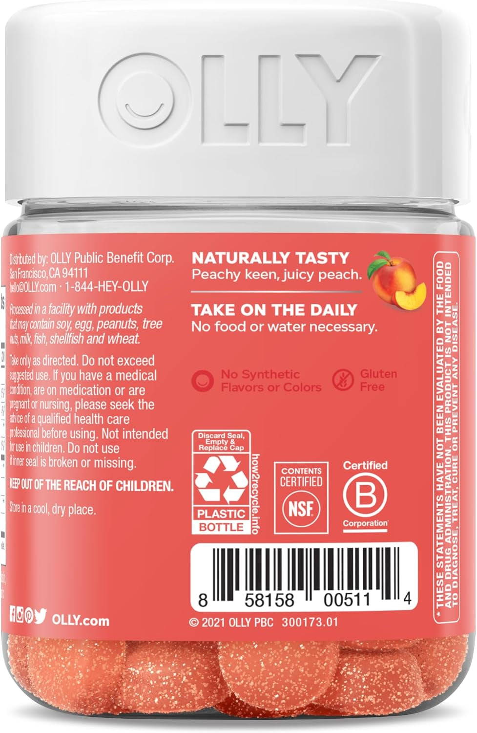 Probiotic + Prebiotic Gummy - Digestive Support and Gut Health