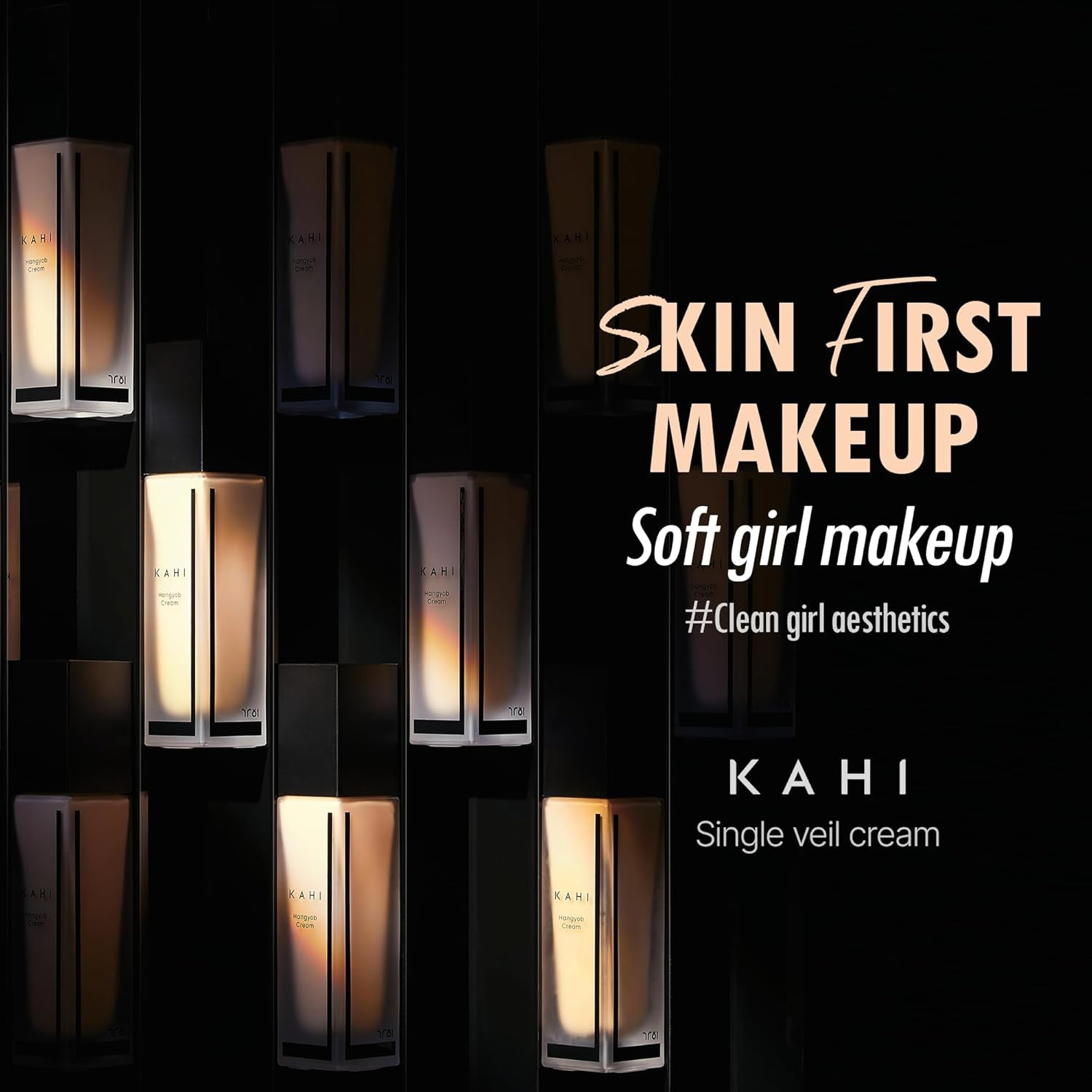 Single Veil Cream | Hangyob Foundation | Korean Tinted Moisturizer | Hydrating Perfect Cover BB | Korean Skincare Makeup | Collagen Concealer Sun Cream Foundation 1.01 Fl Oz