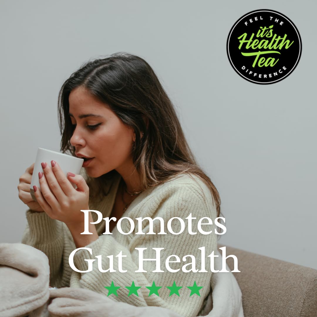 Gut Balance Herbal Tea – Caffeine-Free Digestive Blend (Loose Leaf)