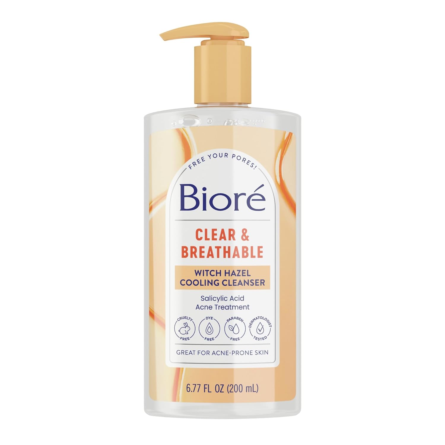 Biore Clear & Breathable Cooling Cleanser