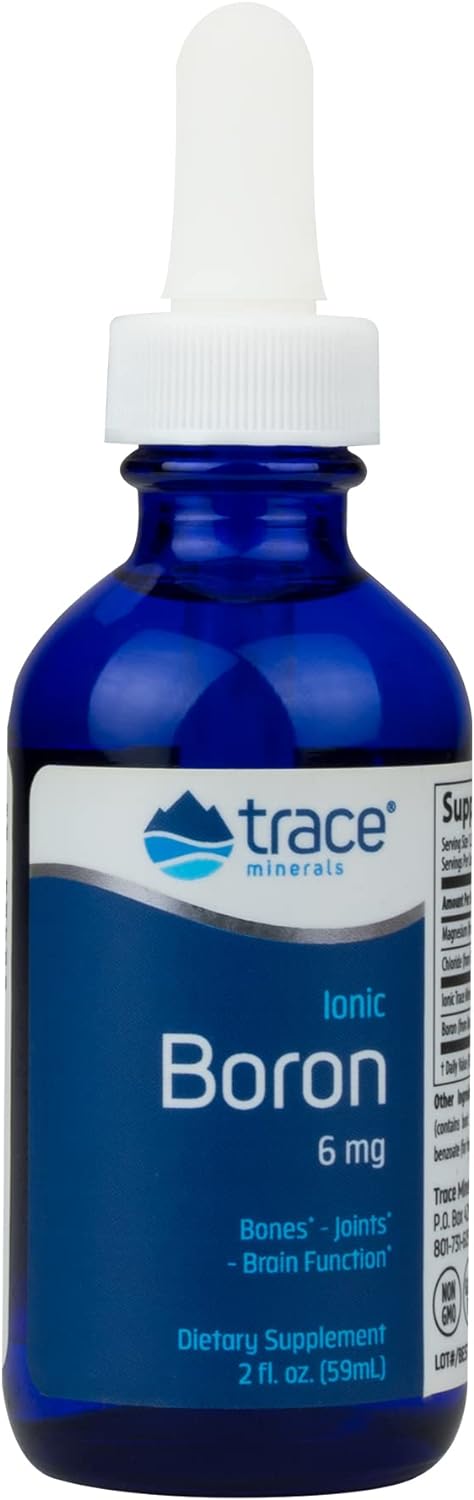 | Liquid Ionic Boron | Supports Normal Bone Metabolism, Brain Function & Joint Health 