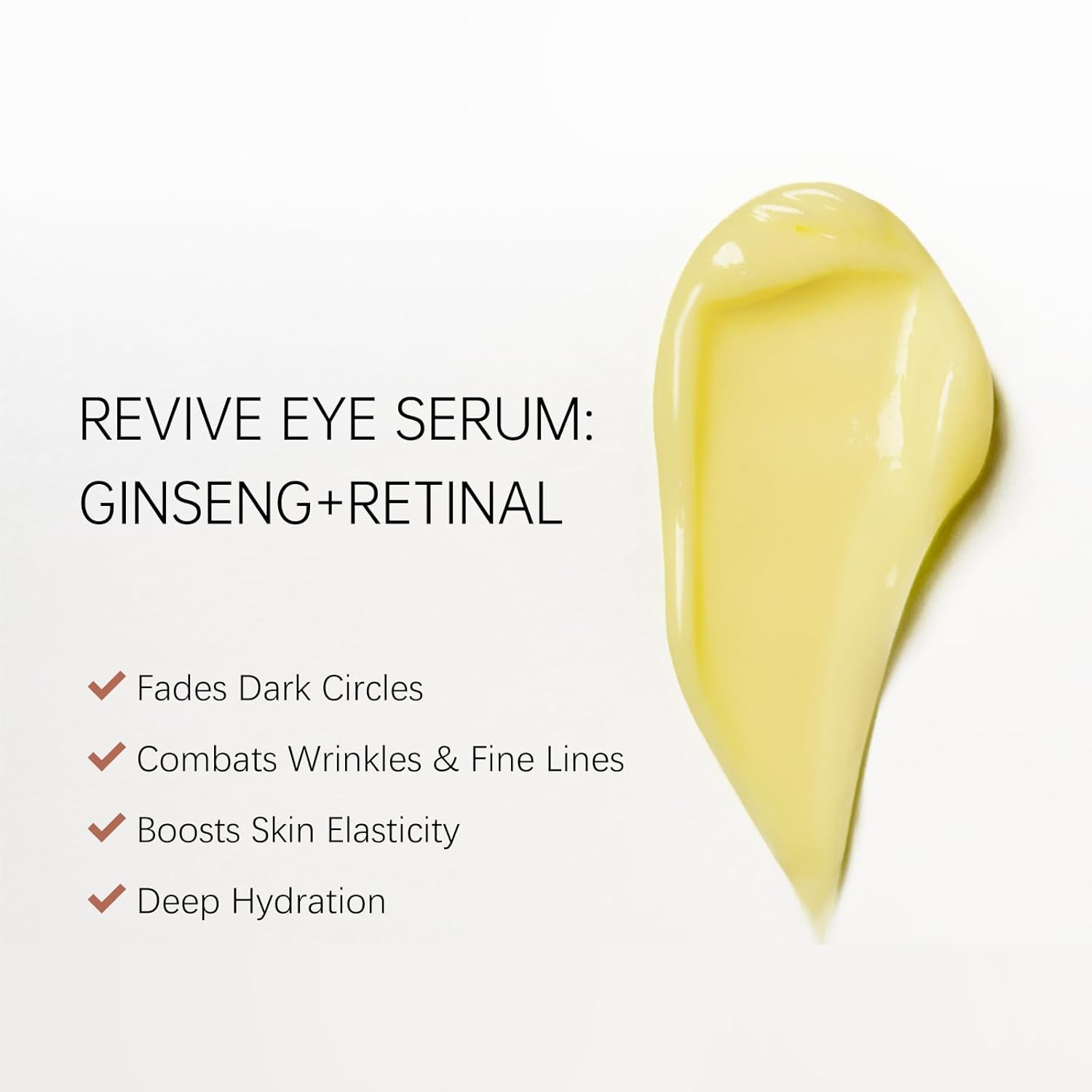 Eye Serum with Retinal for Dark Circles, Puffy Eye