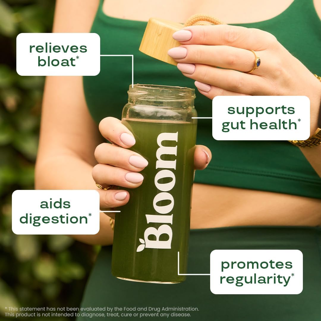 Superfood Greens Powder, Gut Health, Bloating Relief for Women