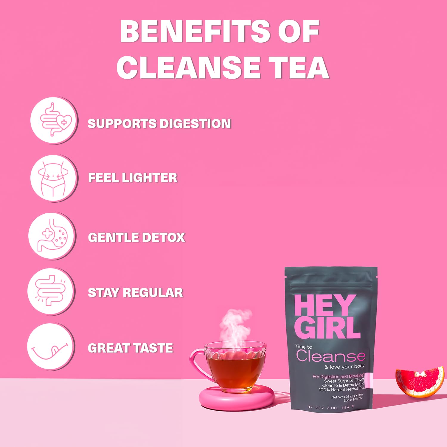 Detox Tea for Bloated Belly & Digestion 