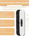 Pillow Speaker - Sleep Sound Machine for Deep Rest & Recovery