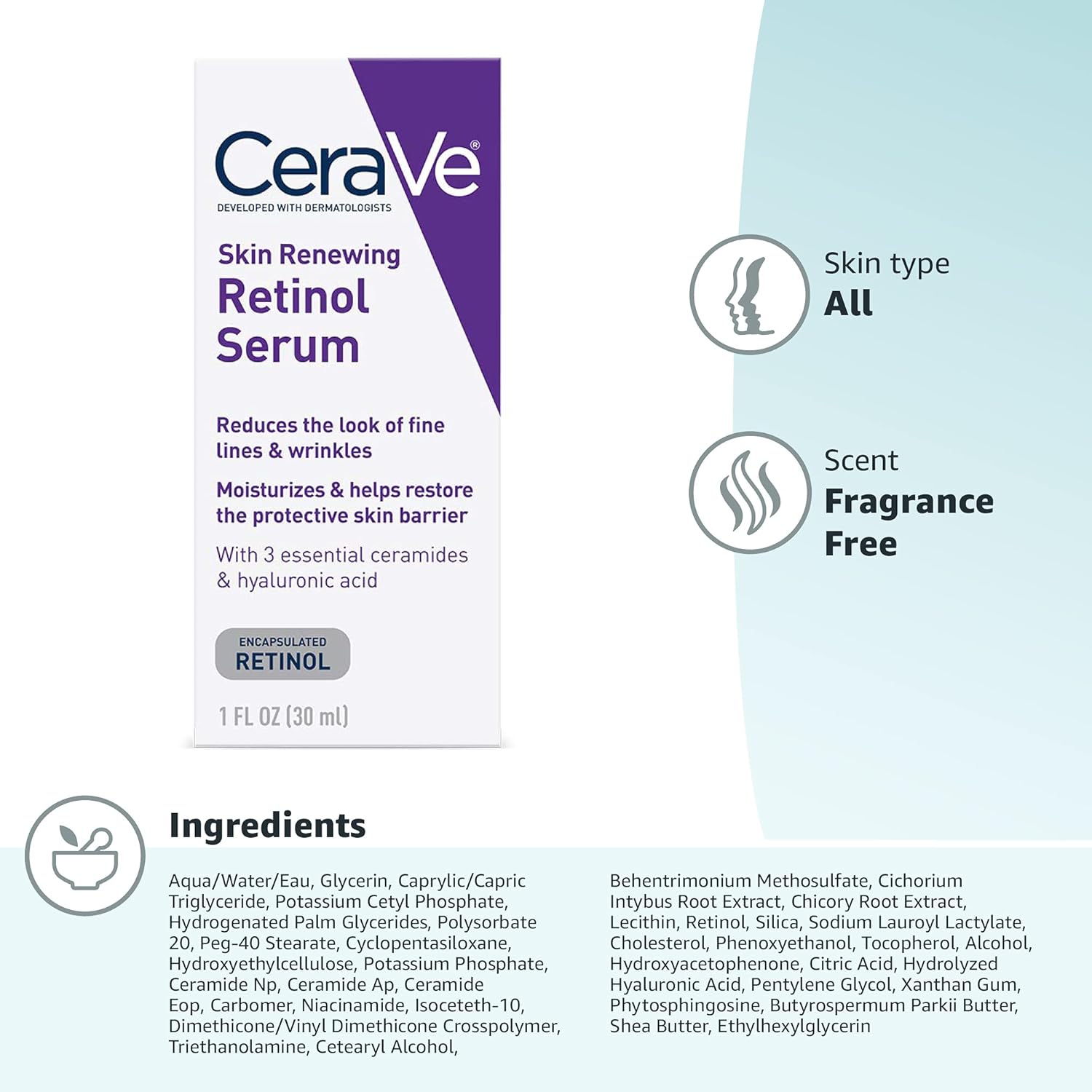 Anti Aging Retinol Serum for Face