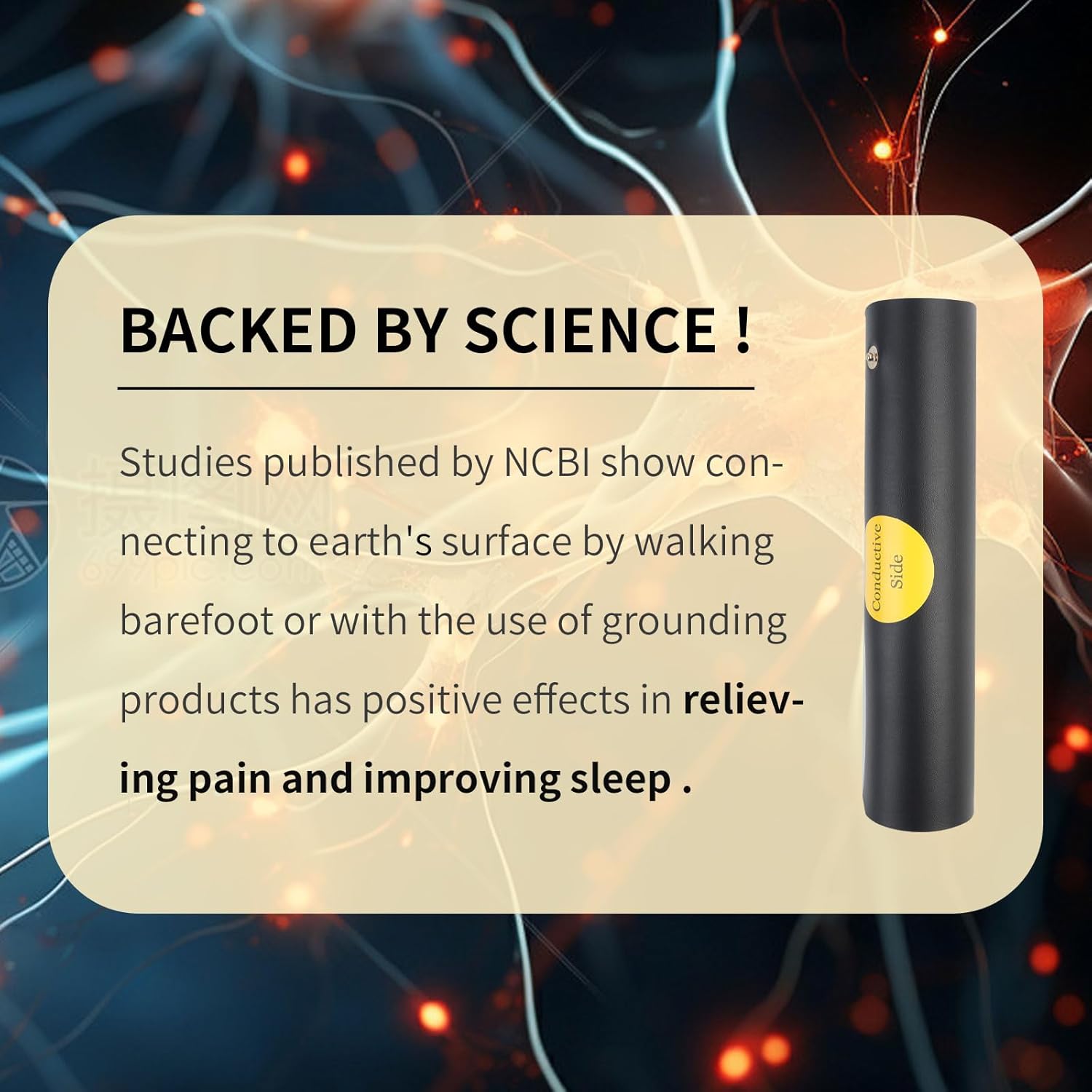  Grounding Mat Kit – Earth Energy Wellness Pad 