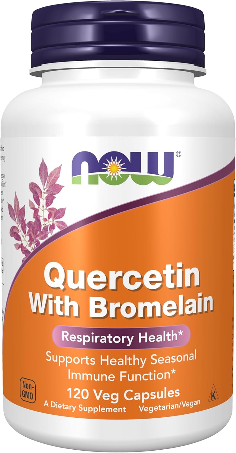 Supplements, Quercetin with Bromelain, Balanced Immune System