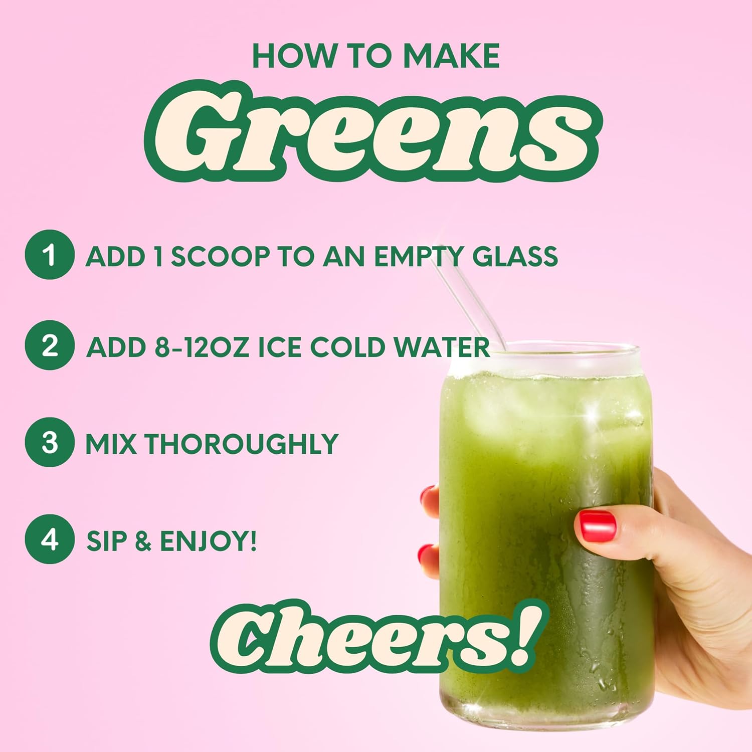 Super Greens, Organic Greens Powder- Gut Health, Immunity & Energy