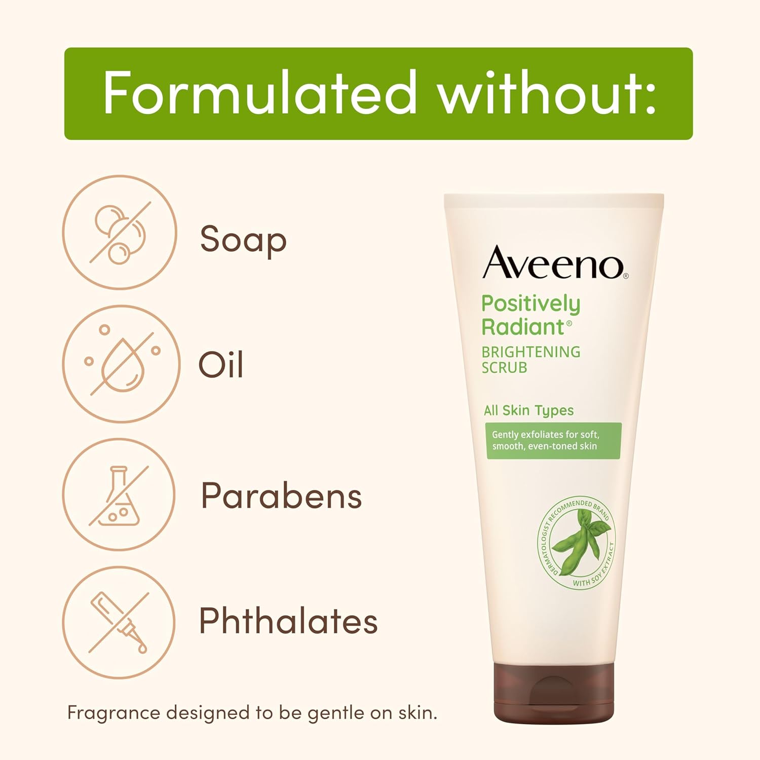 Skin Brightening Exfoliating Daily Facial Scrub