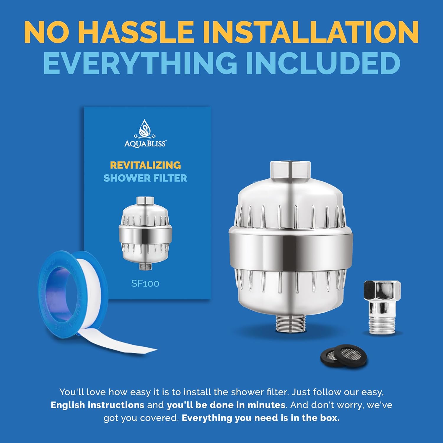 AquaBliss Revitalizing Shower Filter (SF100)