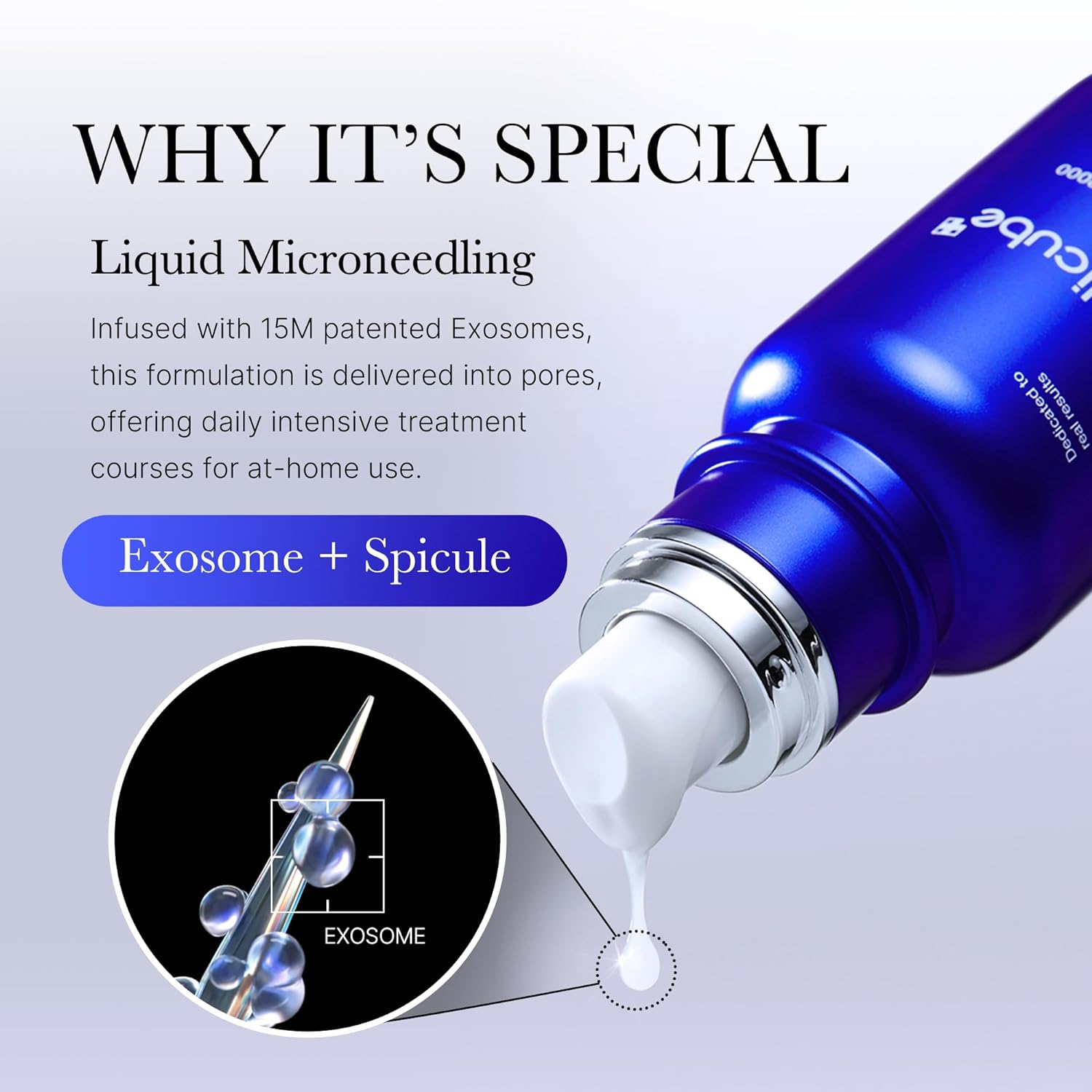 Zero Exosome Shot 7,500 PPM Spicule Facial Serum