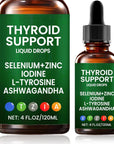 Thyroid Support Complex – Iodine, Tyrosine & Ashwagandha Drops