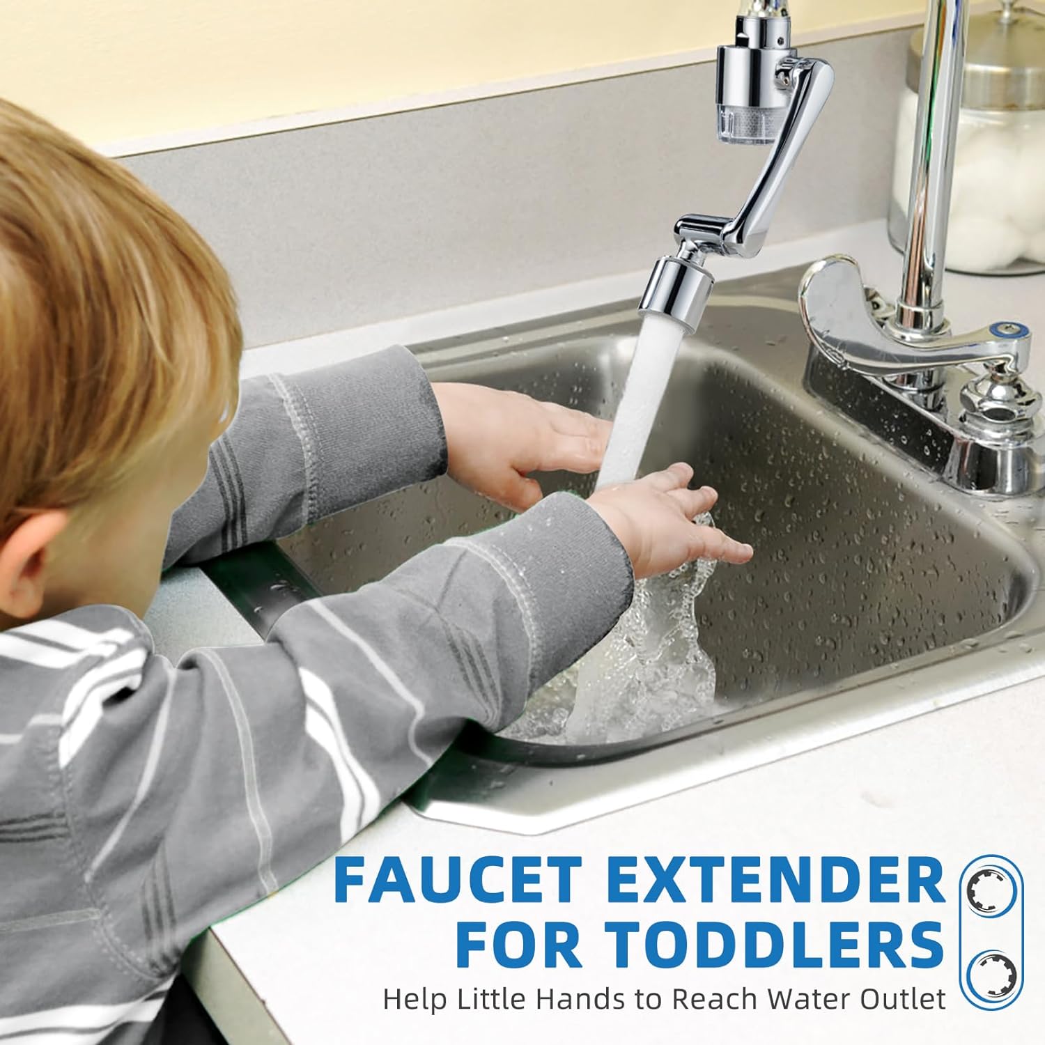  Rotating Sink Water Filter + Aerator