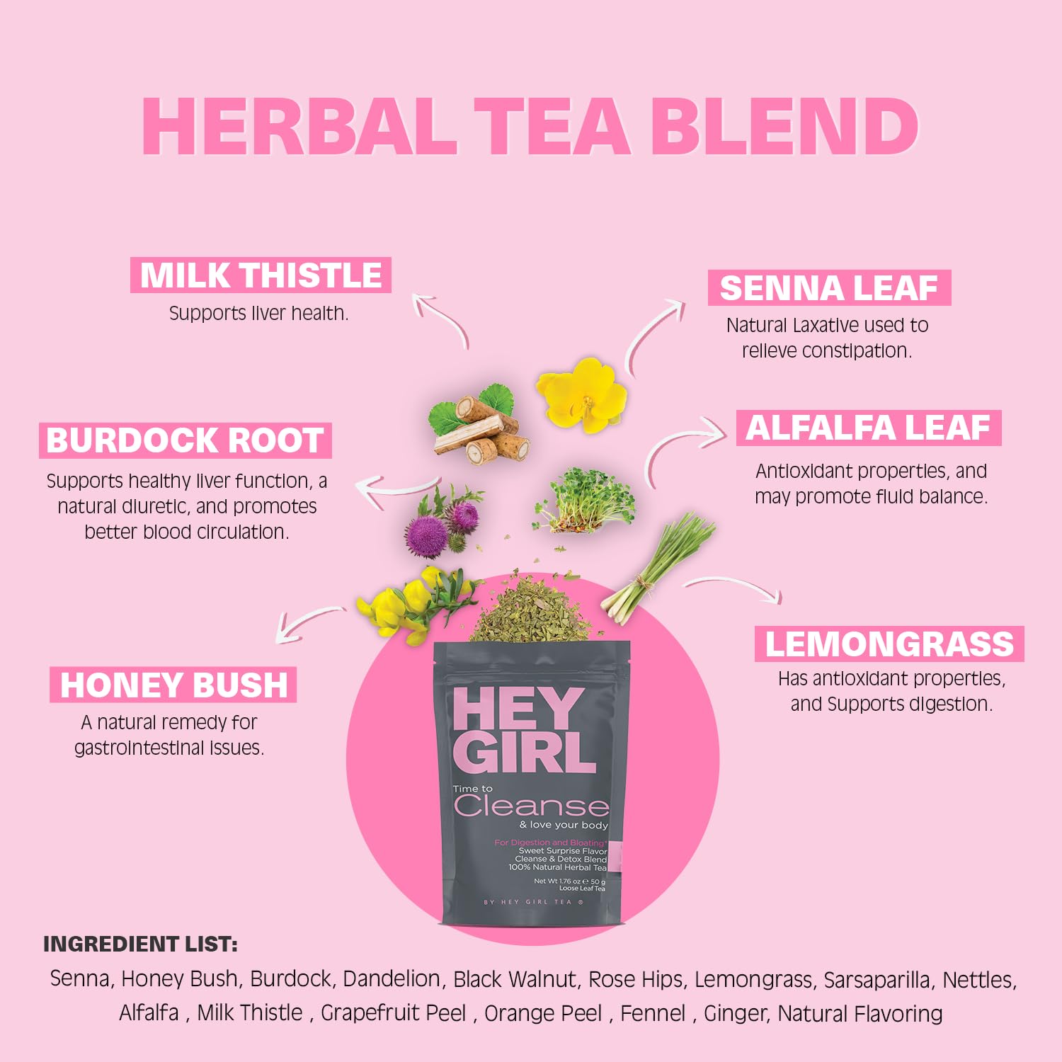 Detox Tea for Bloated Belly & Digestion 