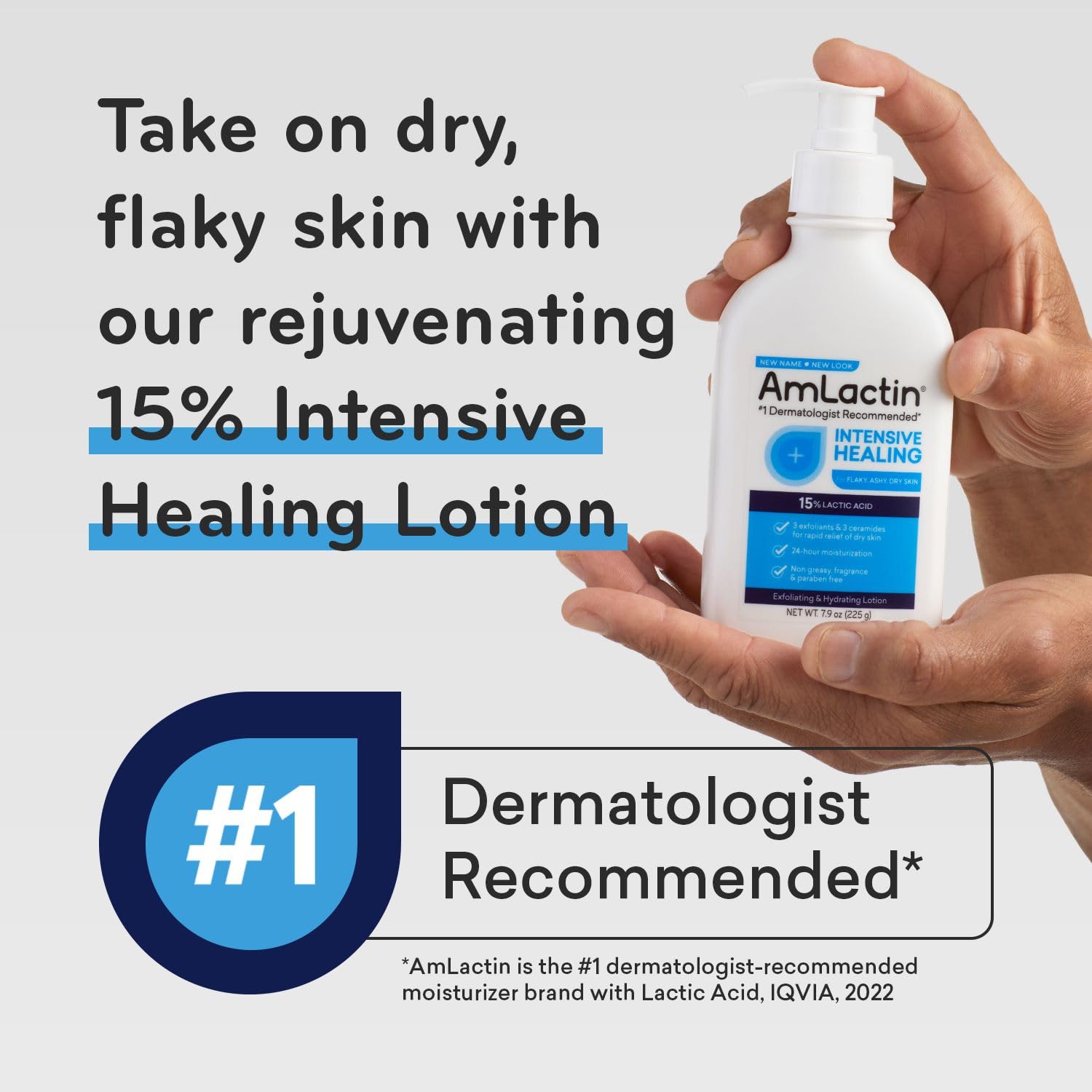 Intensive Healing Body Lotion for Dry Skin, 7.9 Oz 