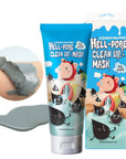 Milky Piggy Hell Pore Clean up Mask 100Ml/3.38 Fl.Oz. - Peel off Mask, Charcoal Pore Strips, Pore Cleansing, Removes Dead Skin Cells, Removes Skin Wastes, Pore Contraction