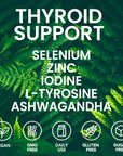 Thyroid Support Complex – Iodine, Tyrosine & Ashwagandha Drops