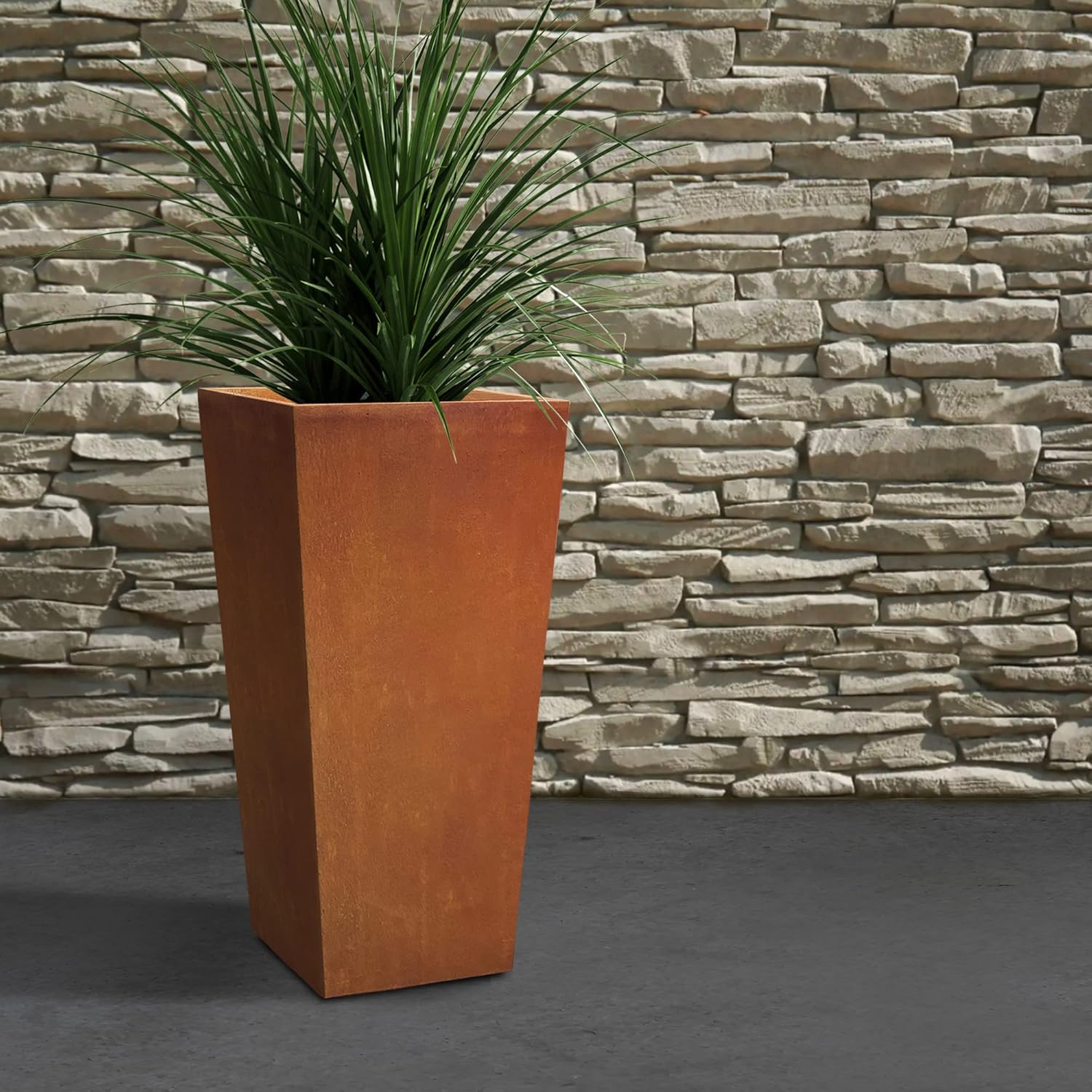Large Outdoor Indoor Garden Plant Pot with Drainage Hole and Rubber Plug Home and Patio