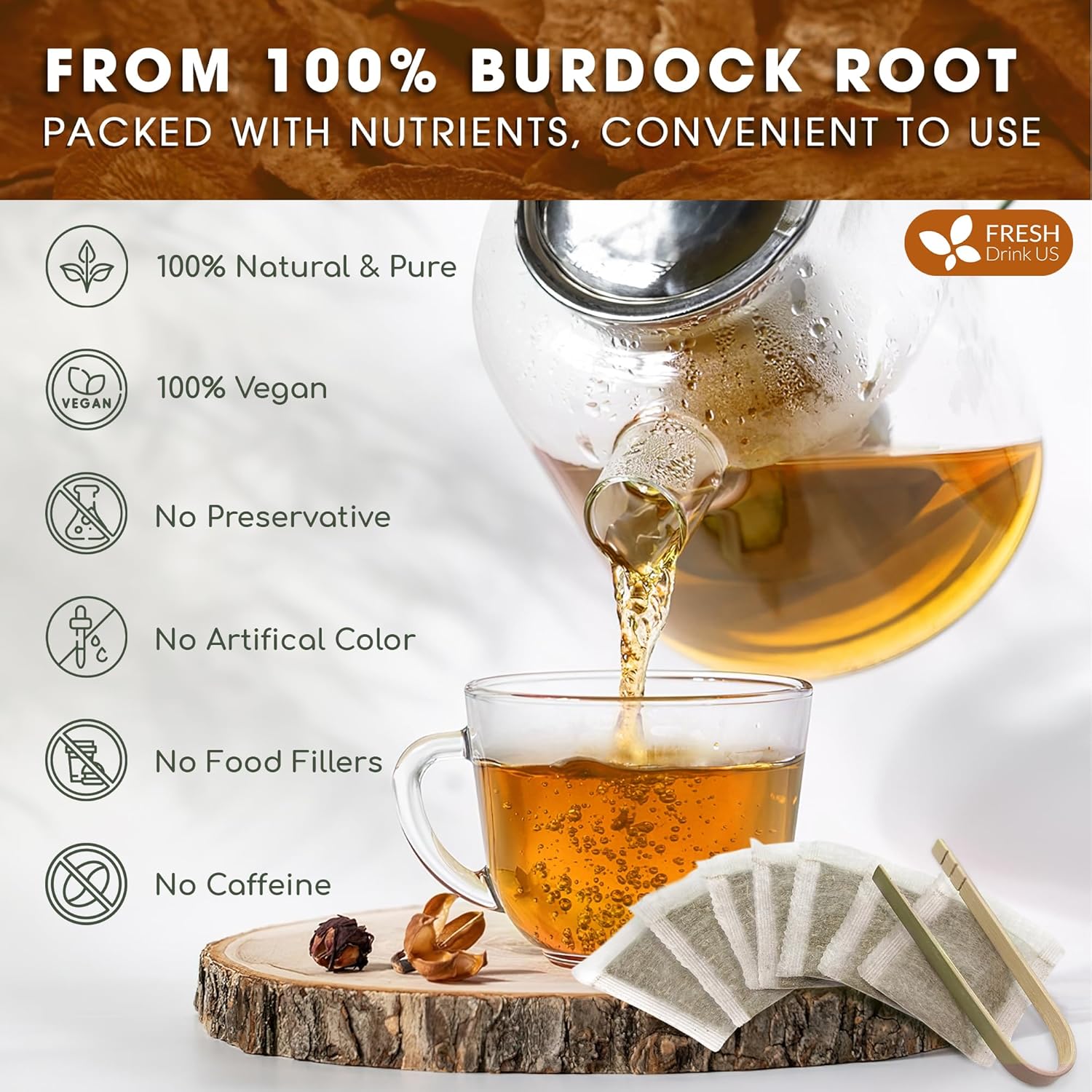 Burdock Root Tea Bags
