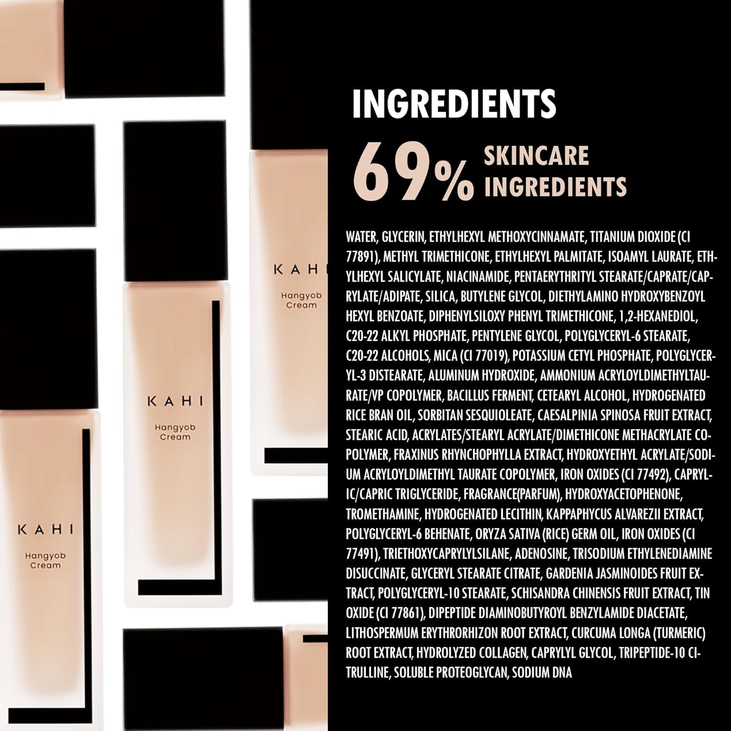 Single Veil Cream | Hangyob Foundation | Korean Tinted Moisturizer | Hydrating Perfect Cover BB | Korean Skincare Makeup | Collagen Concealer Sun Cream Foundation 1.01 Fl Oz