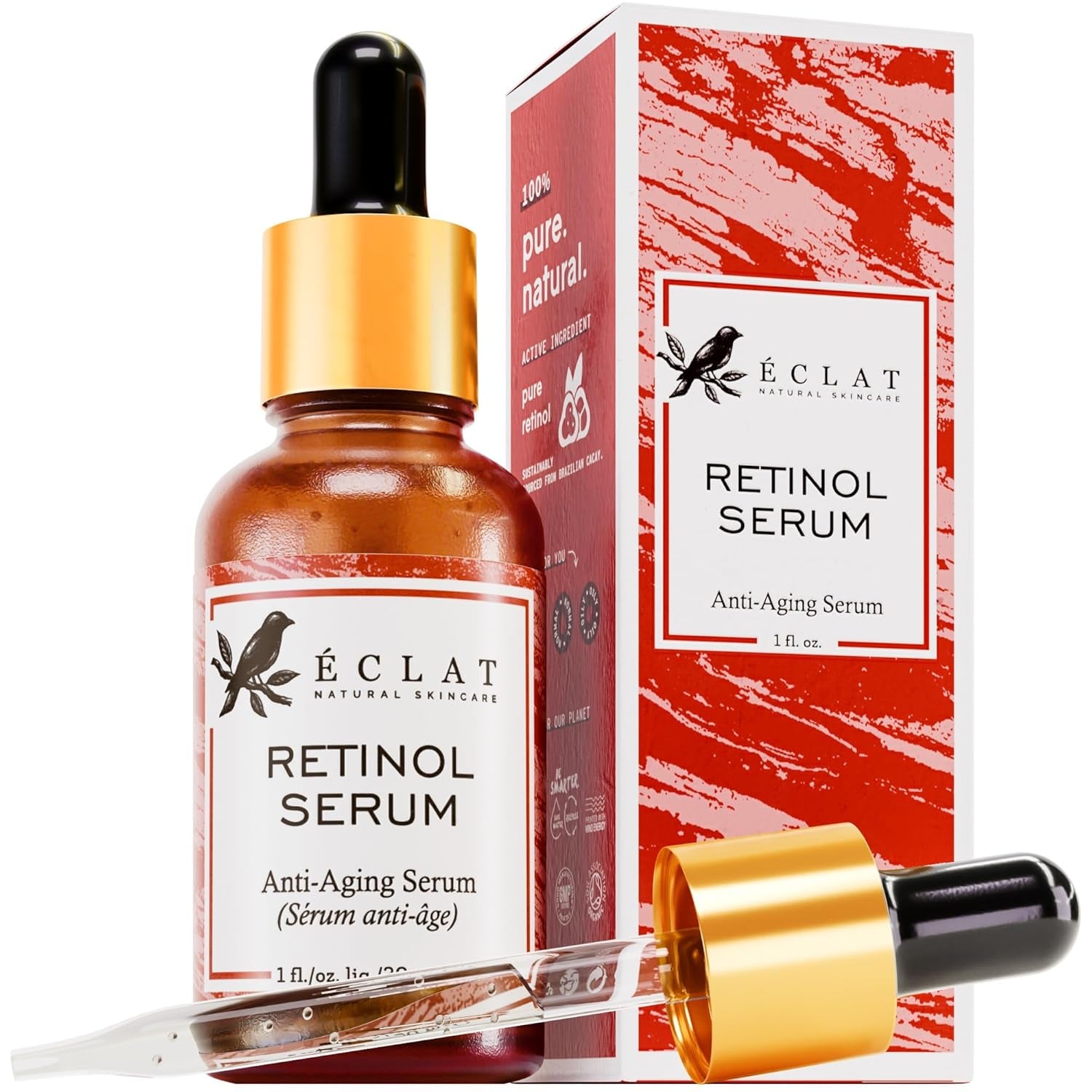 Retinol Serum for Face - 2.5% Resurfacing Retinol Serum 