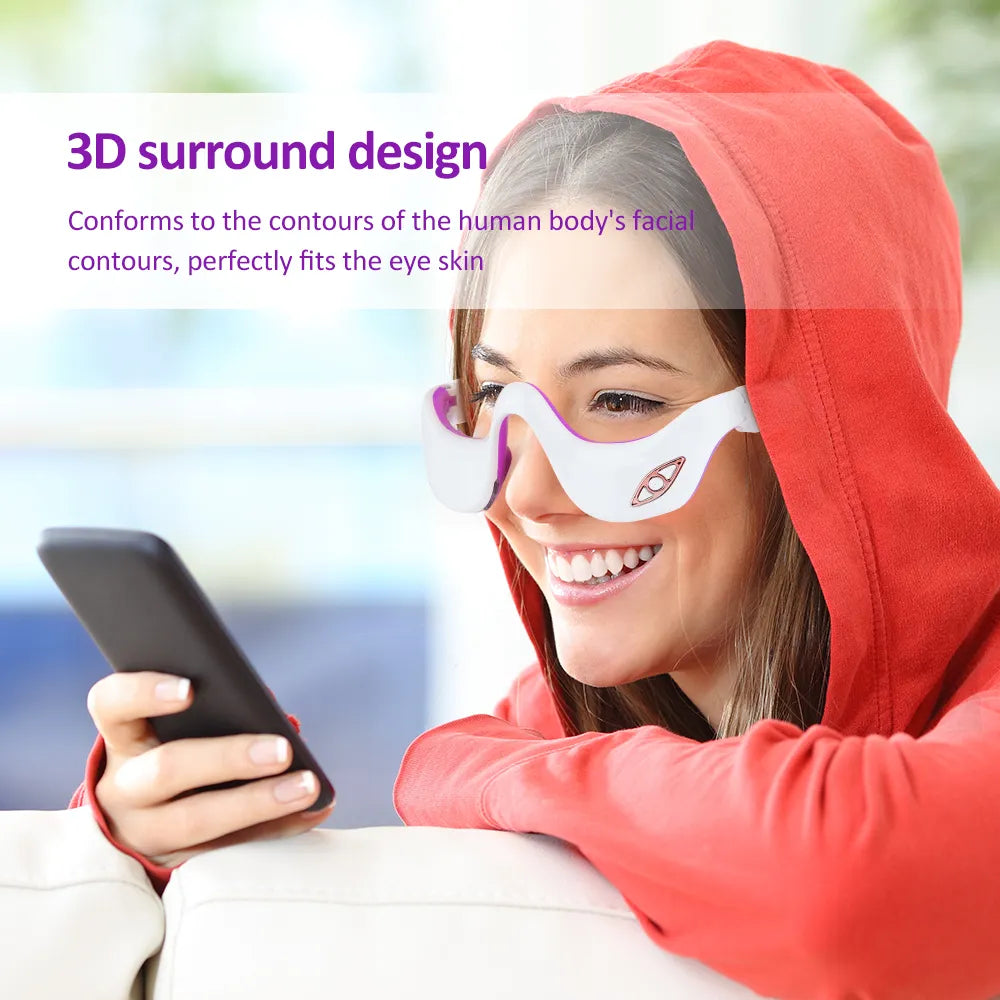 Mieauty EMS Micro Current-Infrared Heating Therapy under Eye 