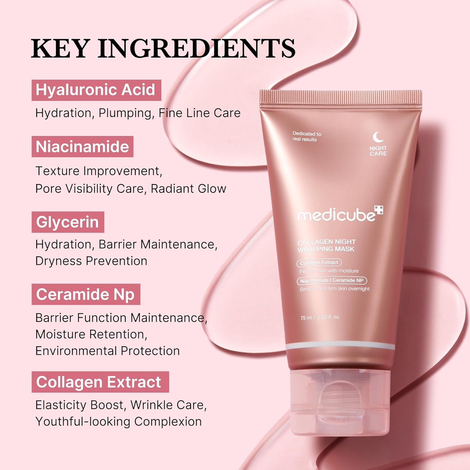 Collagen Overnight Facial Mask Pack