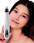 Electric Blackhead Remover Cleaner Face Diamond Pore Vacuum Suction White Heads