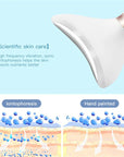 Ckeyin V Shaped Facial Lifting Device Red Light Therapy Face Slimming Tightening Machine EMS Neck Massager Remove Double Chin