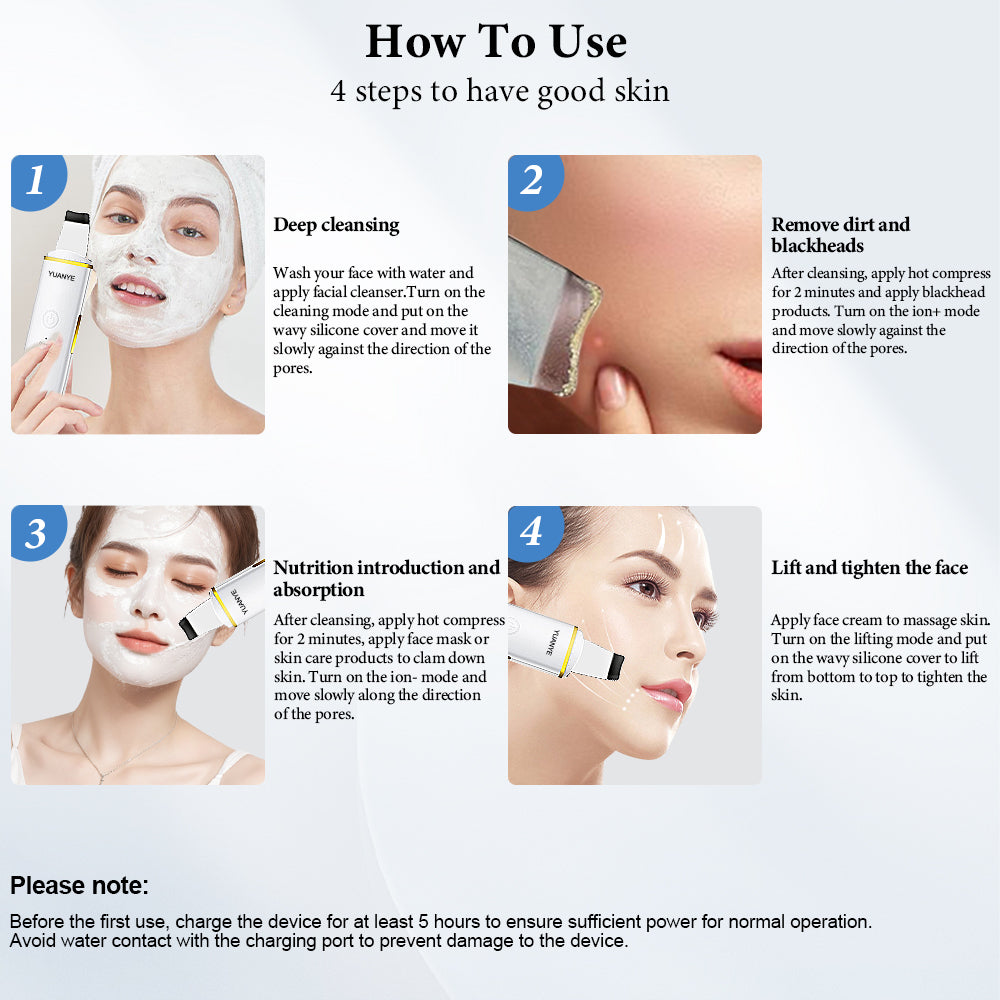 Skin Scrubber Face-Blackhead Remover 
