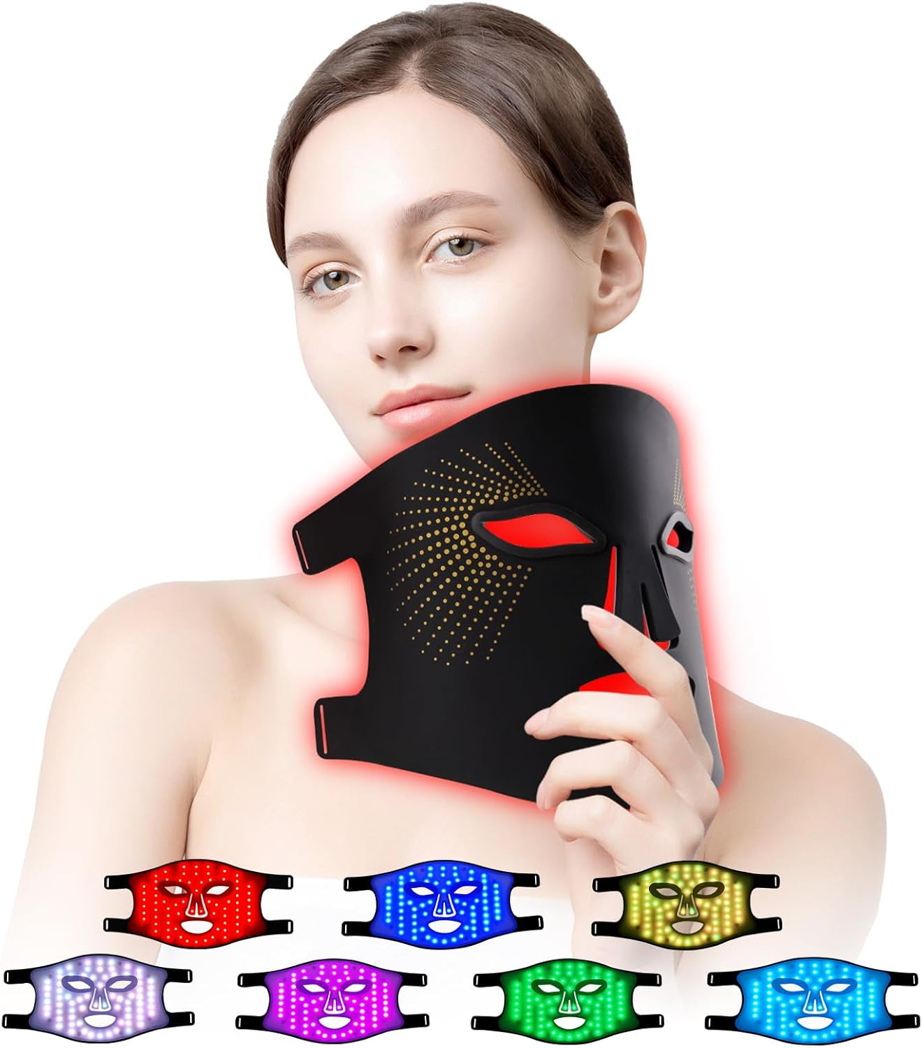 Red Light Therapy Mask for Wrinkle Remove &amp; anti Aging, Skin Care 
