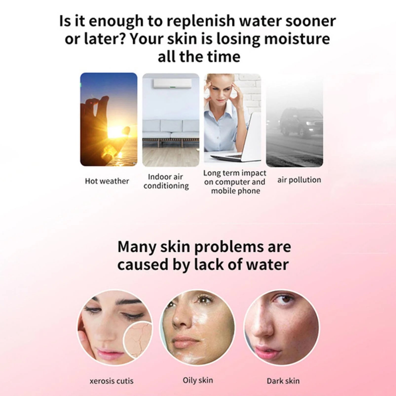 Wavy Chic Beauty Microcurrent Facial Device, Multifunctional Facial Skin Care Massager with 7 Color Massage Modes, 2024 Best Electric Neck Face Lifting Massager, Reduce Fine Lines Wrinkles(Red)