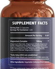 Magnesium Complex 700Mg 12 in 1 Magnesium Supplement 